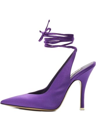 The Attico 115mm Attico pumps - Purple