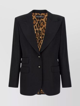 Dolce & Gabbana turlington blazer single-breasted notched lapels