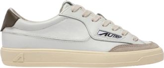 Autry Leather Suede Low-Top Sneakers
