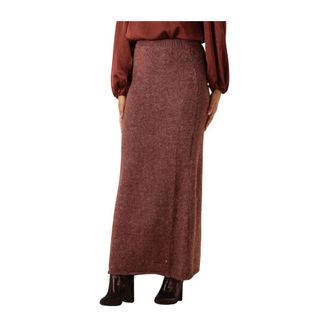 Ydence Ydence, Rokken, Dames, Roze, XS, Wol, Gebreide Rok Eveline