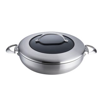 Scanpan CTX 12.75 Inch Nonstick Chefs Pan, 5.25 Quart, Stainless Steel