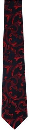 Trafalgar Store Big & Tall Christian the Romantic Brocade Silk Necktie in Red at Nordstrom