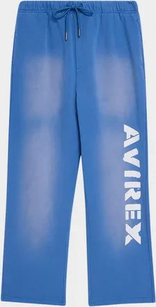 Avirex Men & apos;s Distress Icon Fleece Drawstring Pants