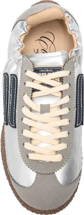 Puraai Silver Metallic Sneaker - Silver