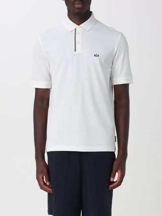 A|X Armani Exchange Polo in cotone Piquet con logo basic