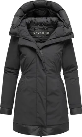 Navahoo dames winterparka WINTERPRINZESSIN met capuchon & vrouwelijke pasvorm