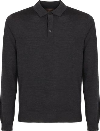 Slowear collared polo shirt - Grey