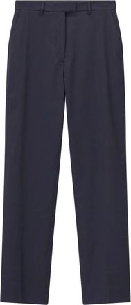 Tiger Of Sweden Straight Broeken - Dames - Straight fit broeken - Blauw - XS - Wol - Broeken