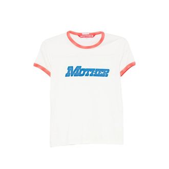 Mother Logo-print Ringer T-shirt
