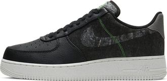 Nike Air Force 1 07 LV8 Recycled Wool Pack - Black Electric Green CV1698-001