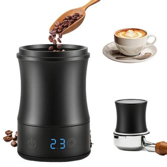 OEM Balanza Para Caf&eacute;, Vaso Medidor 2 En 1, Pantalla Led, Color Negro