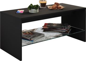 ebuy24 Ebuy24 - Mesa De Centro De Madera Vcm Mesa De Sof&aacute; Con Suficiente Espacio De Almacenamiento Dimensiones Aprox. Al. 40 X An. 90 X P. 40 Cm Mesa De Sal&oacute;