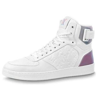 Louis Vuitton Rivoli Ankle Sneakers White with Iridescent Back 1A7S6