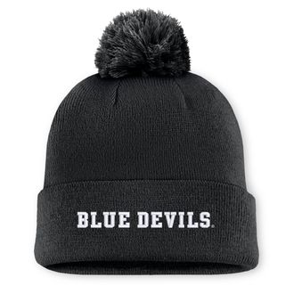Nike Duke Peak Nike Unisex College Cuffed Beanie in Black | NC1600ADU-708