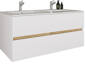 VCM Conjunto De Muebles De Ba&ntilde;o Con Lavabo Cosila-i 112 51x112x47 - Vcm