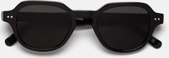 Retro Superfuture Sunglasses Voce Black 2 Pg Black/Black Unisex