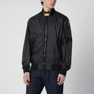 Parajumpers Black Crofton zip-up jacket