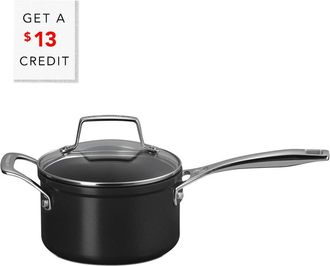 LE CREUSET 2Qt Saucepan With Glass Lid With $13 Credit