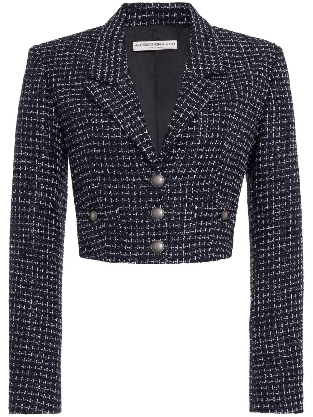 Women's Alessandra Rich Tweed Blazers - up to −80% | Stylight