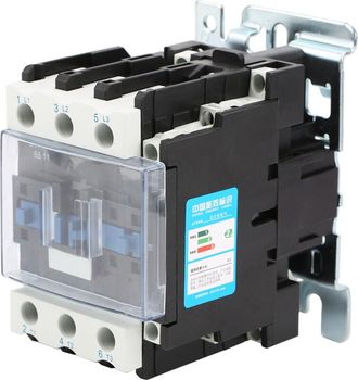 OEM Contactador El&eacute;ctrico Industrial De Alta Sensibilidad Cjx2-6511, 220 V, 65 A