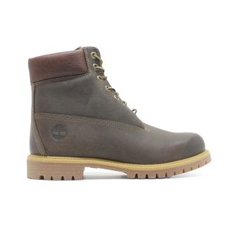 Timberland Premium 6 Inch WP Leather Mens Outdoor Boots - Dark Brown - Size:UK 11.5