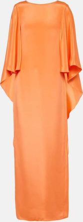 Max Mara Elegante Baleari silk crepe de chine gown