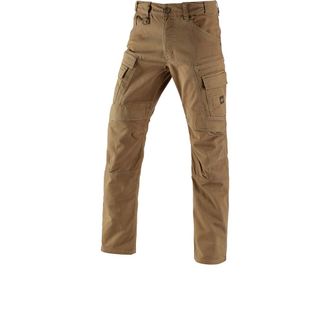 Strauss Cargo Work Pants e.s.vintage in Sepia at Nordstrom, Size 34 X 34