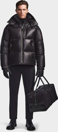 Rudsak VINCENT X MENS LEATHER DOWN PUFFER