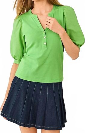 Lilly Pulitzer Ronson Knit Top In Chateau Green