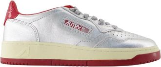 Autry Sneakers, female, Gray, Size: 5 US Medalist Low Sneakers