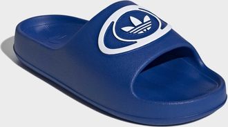 adidas Badesandale ADIDAS ORIGINALS ADILETTE 00S BADESCHLAPPEN, Herren, Gr. 40,5, royal blau, ftwr wei&szlig;, none, Synthetik, Schuhe Badesandale, Badelatschen