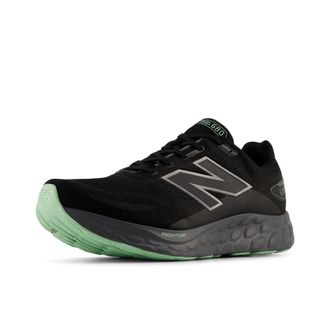 New Balance Mens 680 Sneaker, Black, 11.5 UK
