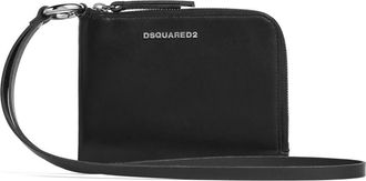 Dsquared2 Portamonete con logo - Nero