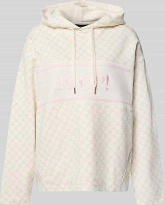 Joop Hoodie mit Label-Stitching Modell Tareli in Hellrosa, Gr&ouml;&szlig;e 34