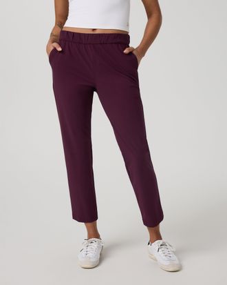 Vuori Clothing Miles Ankle Pants | Cerise | XS, Size Extra Small