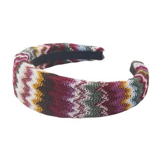 Missoni Fascia a Zig Zag - - Accessories - Donna - Multicolore - ONE SIZE