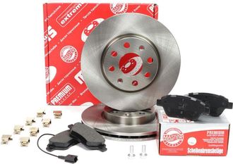 OEM Juego De Discos Y Pastillas De Freno Delanteros Fiat Punto Evo Grande