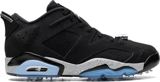 Nike Jordan Air Jordan 6 Metallic Silver golf shoes - unisex - Rubber/Fabric/Fabric - 10 - Black