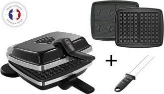 Lagrange Croque-waffle-wafer 2 Platos 1000w Negro - 039224