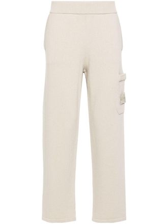 Stone Island Compass-badge trousers - Neutrals