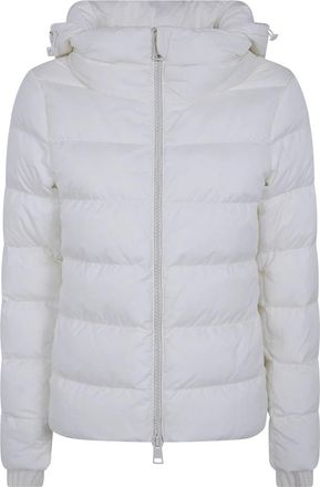 Herno A-Shape Chamonix Jas - Dames - Winterjassen - Wit - S - Wol - Jassen