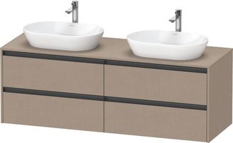 Duravit Duravit - Ketho.2 Mueble Bajo Lavabo, Hueco Para Lavabo En Ambos
