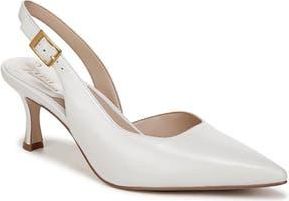 Naturalizer Felicia Slingback Pointed Toe Pump in Warm White at Nordstrom Rack, Size 11