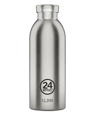 24 Bottles Clima brushed steel bottle 500ml - unisex - Silicone/stainless steel - OS - Silver