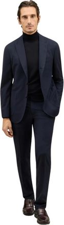 Boglioli Kostuums, Heren, Blauw, 3Xl, Wol, High Twist Wool K-Suit