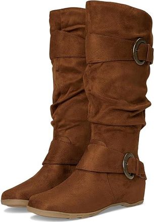 Journee Collection Jester-01 Boots Womens Shoes Camel : 7.5 M, Synthetic