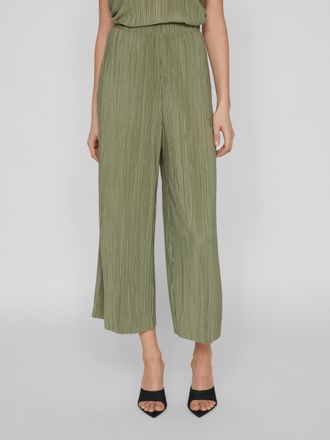 Vila VIPLISA HW CULOTTE PANTS - NOOS Sommerhose, plissierte Optik