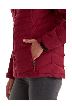 Killtec Steppjacke KILLTEC KOW 149 WMN QLTD JCKT, Damen, Gr. 36, rot (weinrot), Oberstoff: 100% Polyester, Futter: 100% Polyester, Wattierung: 100% Polyester,