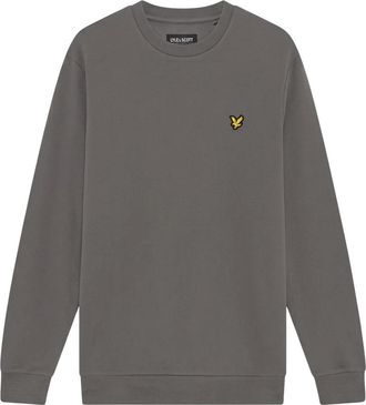 Lyle & Scott Mid Layers Sports Loopback Crew Neck - Heren - Sweatshirts & Hoodies - Grijs - Maat: 2XL Katoen
