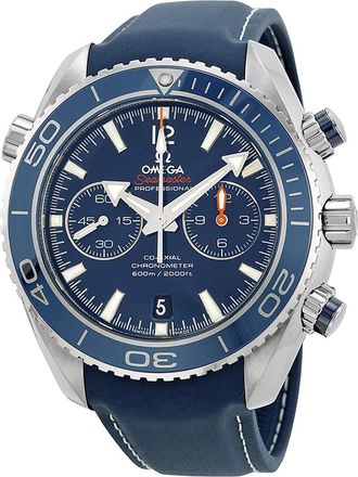 Omega Pre-owned Omega Seamaster Planet Ocean Blue Dial Mens Watch 232.92.46.51.03.001